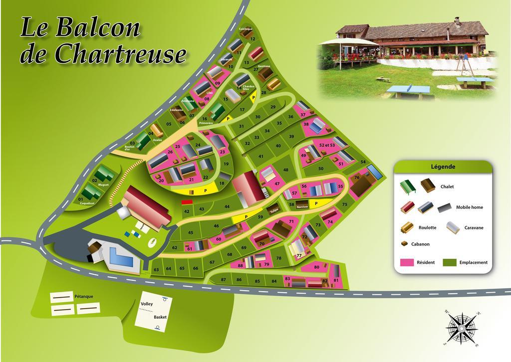 Hotel Team Holiday - Camping Le Balcon De Chartreuse Miribel-les-Échelles Zewnętrze zdjęcie